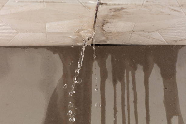 Professional Water Damage Restoration technician working in Lincoln University, PA